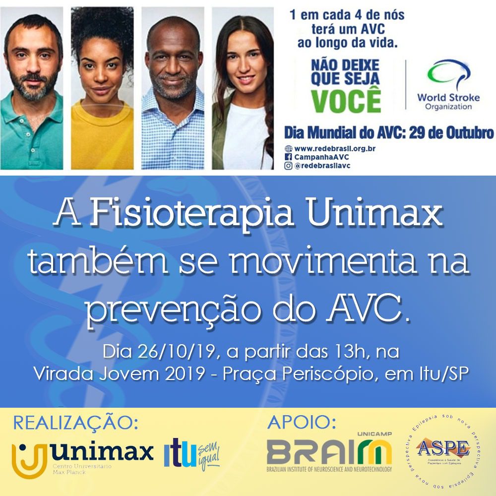 Cartaz Fisioterapia Unimax
